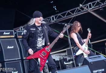 Triumph Of Death Performing Hellhammer - Photo by Dänu