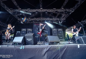 Triumph Of Death Performing Hellhammer - Photo by Dänu