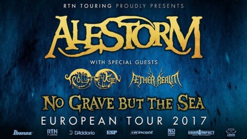 Poster von der Veranstaltung Alestorm, Troldhaugen & Æther Realm @ Gaskessel, Bern