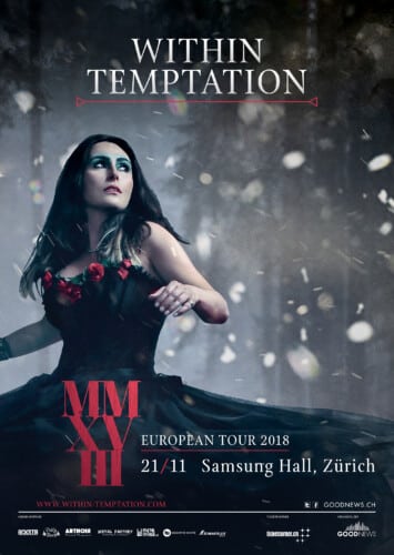 Poster von der Veranstaltung Within Temptation @ The Hall, Zürich