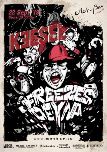 Poster von der Veranstaltung Freezes Deyna & Keesel @ Met-Bar, Lenzburg