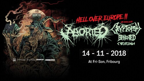 Poster von der Veranstaltung Hell Over Europe 2 @ Fri-Son, Freiburg