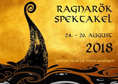 Poster von der Veranstaltung Ragnarök-Spektakel 2018 - Das letzte Fest! @ Amphitheater Hüntwangen