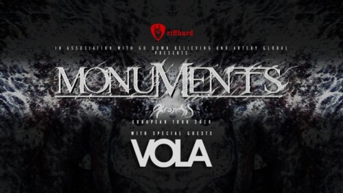 Poster von der Veranstaltung Monuments, Vola & Kadinja @ KIFF, Aarau