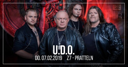 Poster von der Veranstaltung Steelfactory - U.D.O. World Tour 2018/2019 @ Konzertfabrik Z7, Pratteln