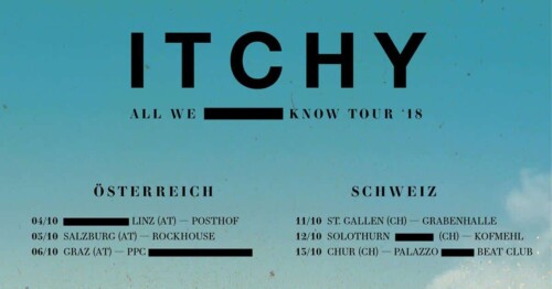 Poster of the event Itchy & Van Holzen at Grabenhalle, St. Gallen