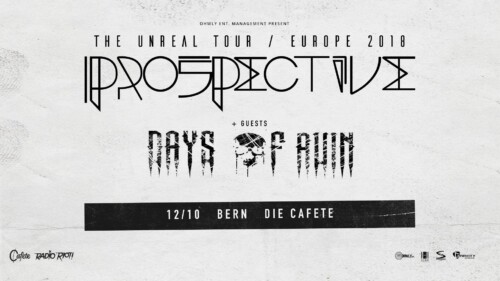 Poster von der Veranstaltung Prospective & Days Of Ruin @ Die Cafete, Bern