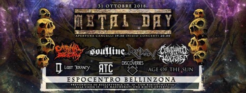 Poster von der Veranstaltung Metal Day - 13° Edizione @ Eventi Espocentro, Bellinzona