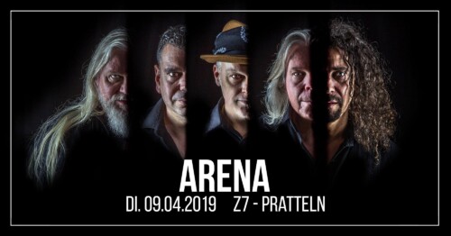 Poster von der Veranstaltung Double Vision Tour 2019 - Arena @ Konzertfabrik Z7, Pratteln