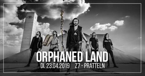 Poster von der Veranstaltung We Do Not Resist European Tour 2019 - Orphaned Land @ Konzertfabrik Z7, Pratteln