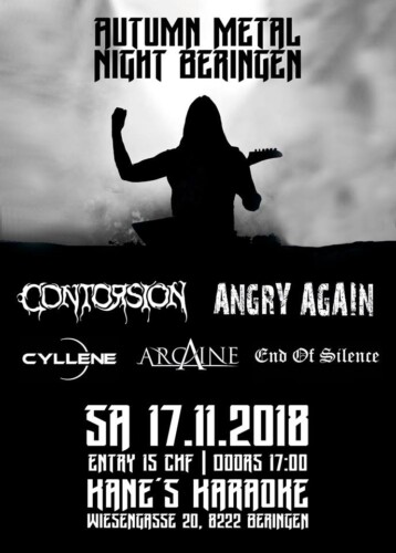 Poster von der Veranstaltung Autumn Metal Night @ Kane’s Karaoke, Beringen