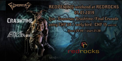 Poster von der Veranstaltung Reopening weekend part2 @ Redrocks, Basel