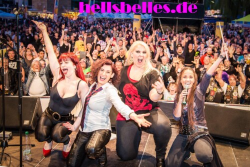 Poster von der Veranstaltung Hells Belles - ACDC Frauen Power @ Musigburg, Aarburg