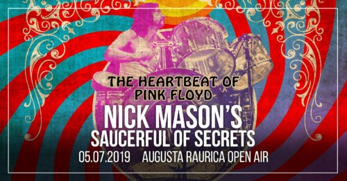 Poster of the event Nick Mason's Saucerful Of Secrets at Theater Augusta Raurica