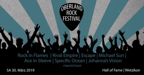 Poster von der Veranstaltung Oberland Rock Festival #3 @ Hall of Fame, Wetzikon