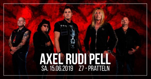 Poster von der Veranstaltung Axel Rudi Pell @ Konzertfabrik Z7, Pratteln