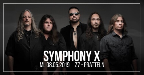 Poster von der Veranstaltung Symphony X & Savage Messiah @ Konzertfabrik Z7, Pratteln