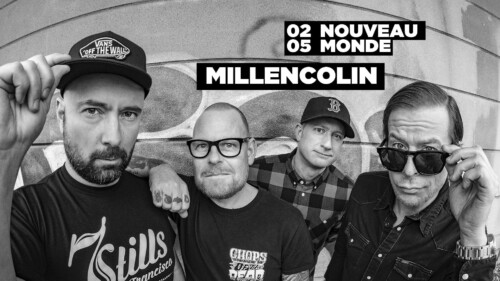 Poster of the event Millencolin at Nouveau Monde, Freiburg