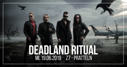 Poster von der Veranstaltung Deadland Ritual @ Konzertfabrik Z7, Pratteln