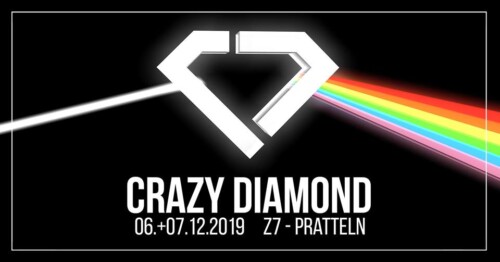 Poster von der Veranstaltung Crazy Diamond - Pink Floyd Tribute Night @ Konzertfabrik Z7, Pratteln