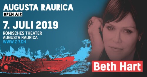 Poster of the event Beth Hart at Theater Augusta Raurica