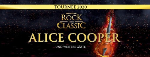 Poster von der Veranstaltung Rock Meets Classic 2020 @ Hallenstadion, Zürich