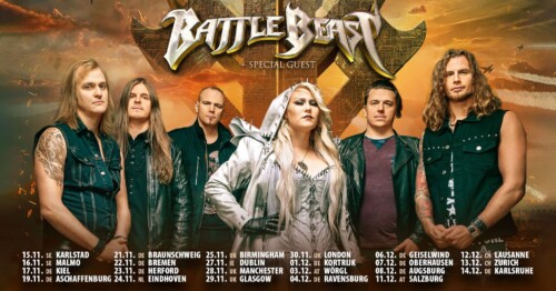 Poster of the event Battle Beast at Dynamo, Zürich