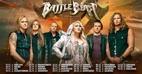 Poster of the event Battle Beast at Les Docks, Lausanne