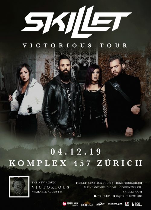 Skillet Komplex 457, Zürich Bands, Tickets, Infos Plekvetica