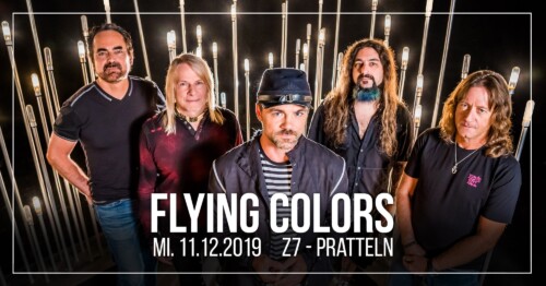 Poster von der Veranstaltung Flying Colors @ Konzertfabrik Z7, Pratteln