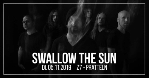 Poster von der Veranstaltung Swallow The Sun, October Tide & Oceanwake @ Konzertfabrik Z7, Pratteln