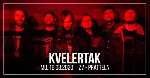 Poster von der Veranstaltung Verschoben: Kvelertak @ Konzertfabrik Z7, Pratteln