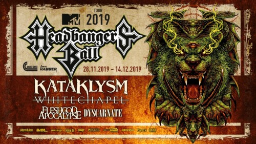 Poster von der Veranstaltung MTV Headbangers Ball Tour 2019 @ Kofmehl, Solothurn