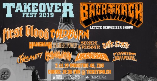 Poster von der Veranstaltung Takeover Fest 2019 @ Industrie Fünfundvierzig