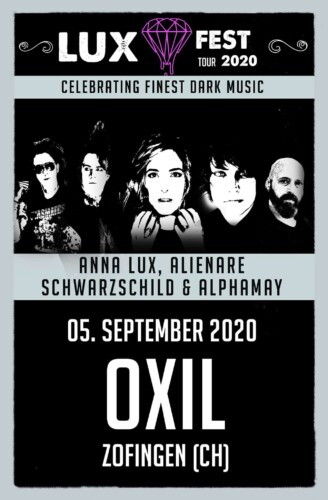 Poster von der Veranstaltung LUX Fest @ OXIL, Zofingen