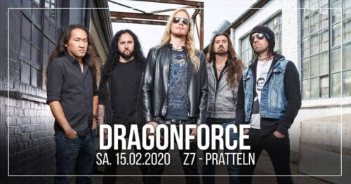 Poster von der Veranstaltung Dragonforce, Frozen Crown & ‡ Athanasia ‡ @ Konzertfabrik Z7, Pratteln