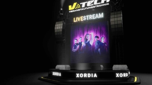 Poster von der Veranstaltung Xordia Live Stream Feat. Plekvetica @ Online