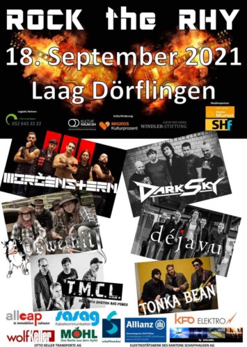 Poster von der Veranstaltung 4. ROCK the RHY @ Laag, Dörflingen