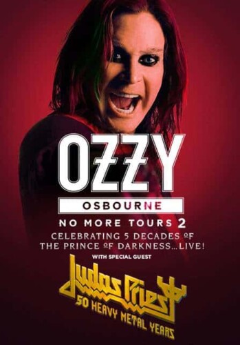 Poster von der Veranstaltung Ozzy Osbourne / Judas Priest @ Hallenstadion, Zürich