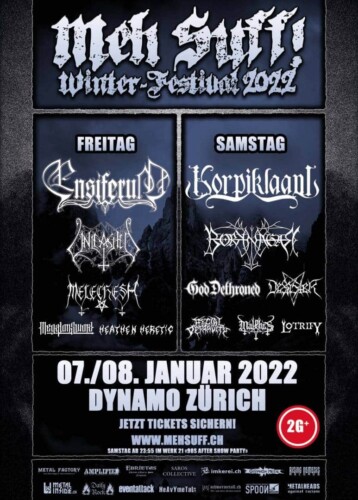 Poster von der Veranstaltung Meh Suff! Winter-Festival 2022 @ Dynamo, Zürich