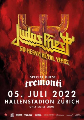 Poster von der Veranstaltung Judas Priest @ Hallenstadion, Zürich