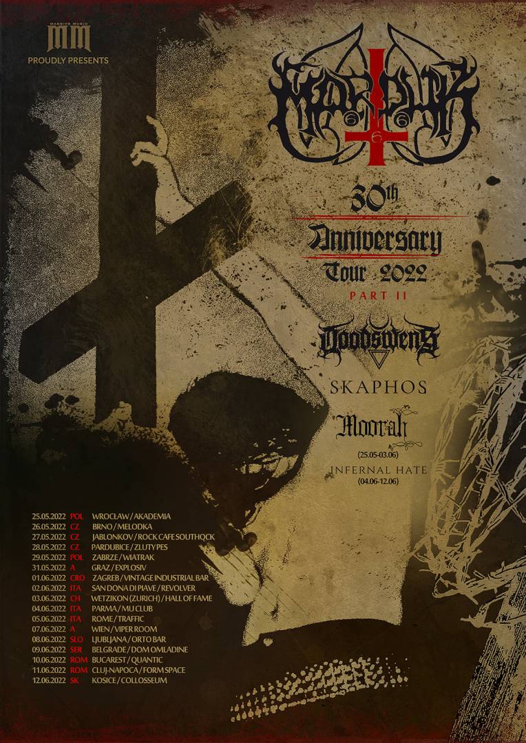 Marduk (30th Anniversary Tour 2022 Marduk +) Event Review Plekvetica