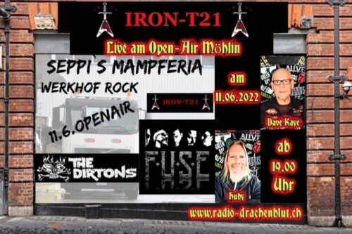 Poster von der Veranstaltung Seppi's Mampferia & IRON-T21 pres.: F.U.S.E & The Dirtons @ Seppi’s Mampferia