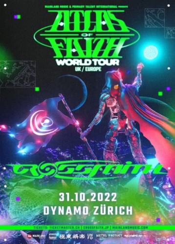 Poster of the event CROSSFAITH at Dynamo, Zürich