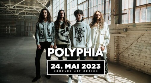 Poster of the event Polyphia at Komplex 457, Zürich