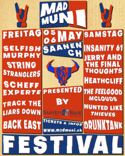 Poster of the event Mad Muni at Mad Muni