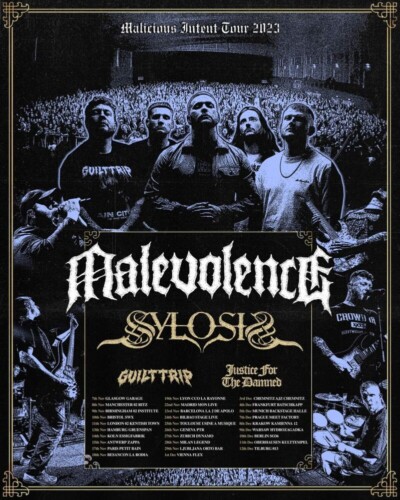 Poster von der Veranstaltung Malevolence / Malicious Intent Tour 2023 @ Dynamo, Zürich