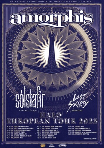 Poster von der Veranstaltung Halo European Tour 2023 @ Komplex 457, Zürich