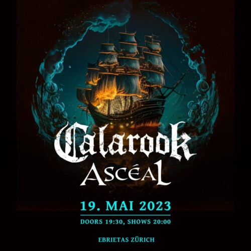 Poster von der Veranstaltung Ascéal & Calarook @ Ebrietas, Zürich