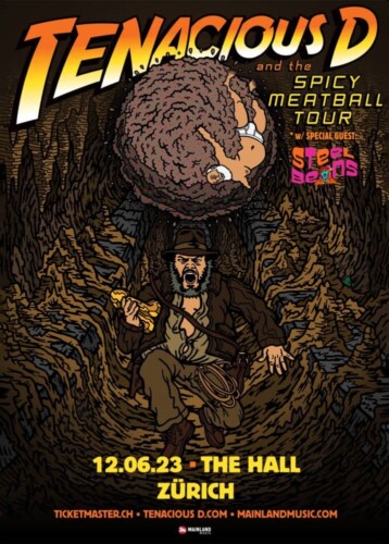 Poster von der Veranstaltung Tenacious D @ The Hall, Zürich